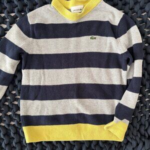 AMAZING LIMITED EDITION LACOSTE STRIPED KID SWEATER SIZE 6